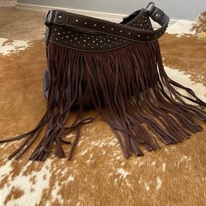 Trinity West Fringe Shoulder Bag